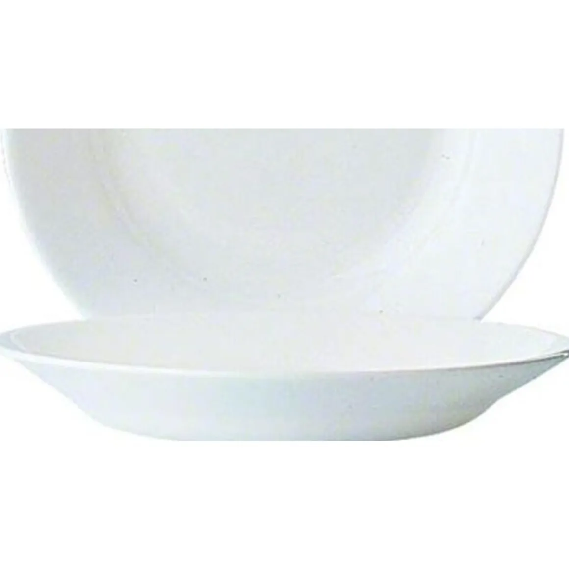 assiette__soupe_de__oz_av_0.webp Fashion Assiette à soupe de 23 oz avec rebord Opal Restaurant White - 24 par boite Vaisselle