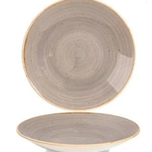 Best Assiette coupe creuse de 11" Stonecast - Grey - 12 par boîte Vaisselle