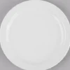 New Assiette de 7.25" à rebord étroit Porcelana - Blanche - 36 par boite Vaisselle