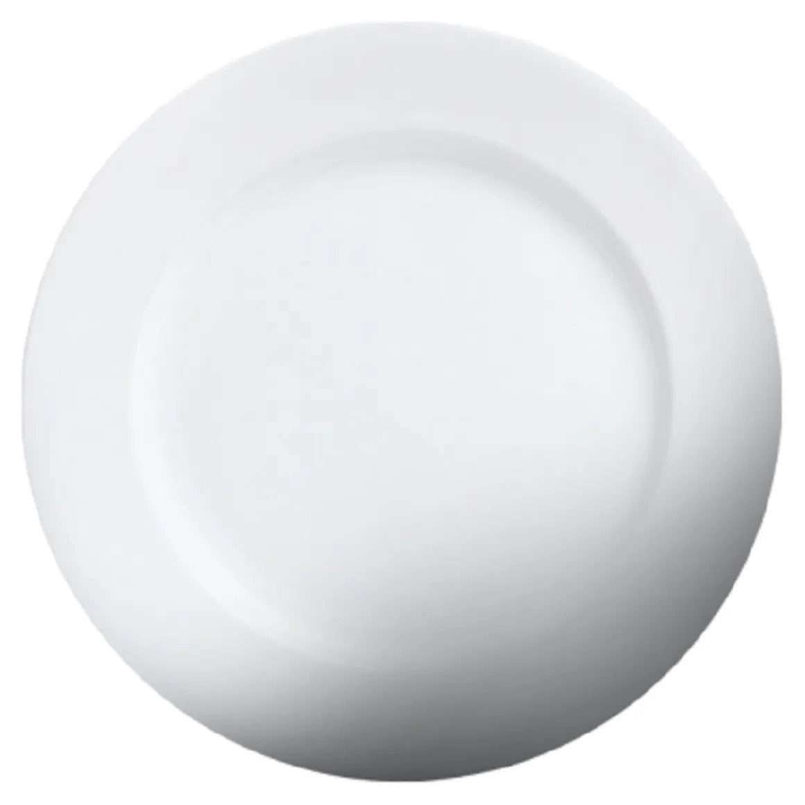 assiette_de__avec_rebord__0-14.webp Online Assiette de 6.25" avec rebord Imperial White - 72 par boite Vaisselle