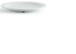 Best Assiette de 9" en mélamine - Blanche - 24 par boite Vaisselle