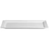 Sale Assiette rectangulaire de 12.25" x 6 1/8" avec rebord Square Rim - 18 par boite Vaisselle