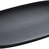 Sale Assiette rectangulaire de 9.5" x 5" Club - Noire - 6 par boite Vaisselle