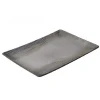 Online Assiette rectangulaire de 12.5" x 9" Arborescence - Poivre - 2 par boite Vaisselle