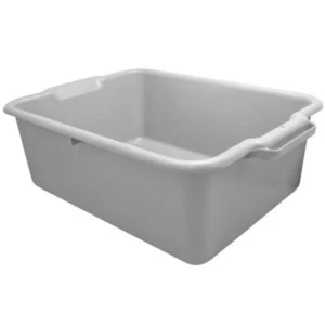Hot Bac à desservir ultra-robuste de 20" x 15" x 7" Signature - Gris Rangement & Transport De Vaisselle Et Ustensiles