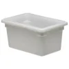 Online Bac de rangement alimentaire de 12" x 18" x 9" en polyéthylène- Blanc Rangement Des Aliments