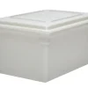 Clearance Bac de rangement de 18" x 26" x 12" en polyéthylène - Blanc Rangement Des Aliments
