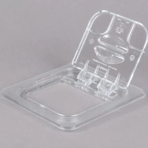 Clearance Bac gastronorme 1/6 avec couvercle à bascule - Transparent Rangement Des Aliments