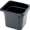 Fashion Bac gastronorme 1/6 de 6" de profondeur Camwear - Noir Rangement Des Aliments
