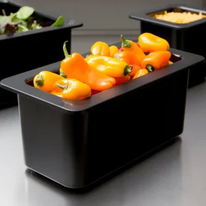 Outlet Bac gastronorme 1/3 de 6" de profondeur Coldfest - Noir Rangement Des Aliments
