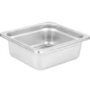 New Bac gastronorme 1/6 de 2.5" de profondeur (antiblocage) Rangement Des Aliments