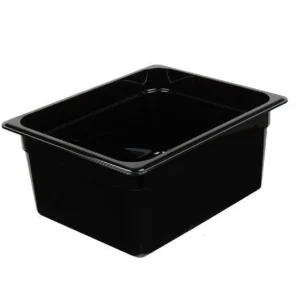 Sale Bac gastronorme 1/2 de 6" de profondeur Camwear - Noir - 6 par boite Rangement Des Aliments