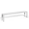Best Banc Rio Bench Alu - Bianco (blanc) Ameublement Commercial Pour Terrasses