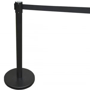 Fashion Barrière rétractable avec ruban extensible jusqu'a 78" - Noire Autre Ameublement Pour Restaurant