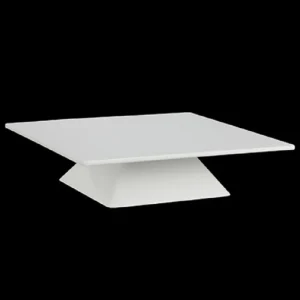 New Base de présentation (piédestal) de 3" en mélamine blanche Accessoires Et Décor De Table