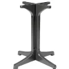 New Base de table Alpha Resin avec trou pour parasol - Small - Charcoal (Noire) Ameublement Commercial Pour Terrasses