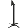 Online Base de table inclinable Quattro - hauteur bar - Noire Ameublement Commercial Pour Terrasses