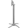 Discount Base de table inclinable Quattro - hauteur bar - Gris argenté Ameublement Commercial Pour Terrasses