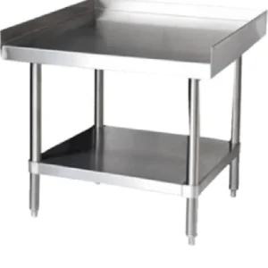 Sale Base d'équipement de 30" x 30" en acier inoxydable avec tablette Tables De Travail Commerciales