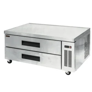 New Base réfrigérée de 52" à 2 tiroirs Support D'équipement Et Tables Réfrigérées