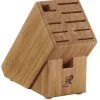 Discount Bloc à couteau à 10 emplacements en bambou Couteaux