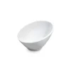 Outlet Bol à angle de 3 oz en mélamine San Michele - Blanc - 48 par boite Vaisselle