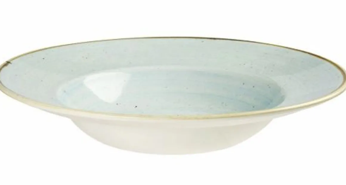 bol__ptes_de__oz___rebord_0.webp Discount Bol à pâtes de 16.5 oz (11") à rebord large Stonecast - Duck Egg Blue - 12 par boite Vaisselle