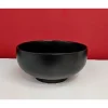 New Bol à soupe sur pied de 15 oz (5") Onyx - Noir - 36 par boite Vaisselle