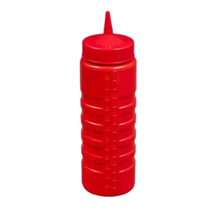 Sale Bouteille à pression à grande embouchure de 24 oz Traex - Rouge opaque Articles De Cuisine