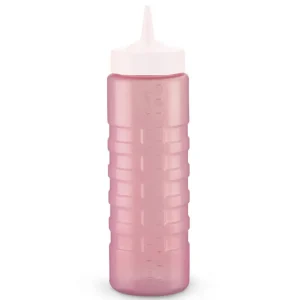 Online Bouteille à pression à grande embouchure de 24 oz Traex - Rouge Translucide Articles De Cuisine