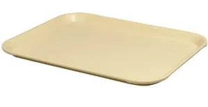 New Cabaret de restauration rapide de 14" x 18" en polypropylène - Amande Articles De Service