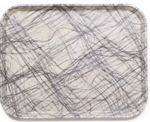 Fashion Cabaret de restauration rapide de 15" x 20" Camtrays - Gris - 12 par boite Articles De Service