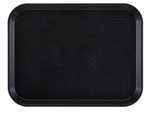 Fashion Cabaret de restauration rapide de 12" x 16" - Noir - 24 par boite Articles De Service