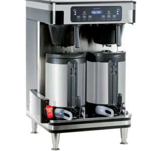 Clearance Cafetière à double infusion - Noir et acier inoxydable - 120V/240V Équipements De Breuvage