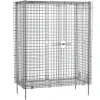 Hot Cage de sécurité en broche de 38.5" x 27.25" x 66 13/16" Tablettages Commerciales