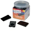 Online Cale mou et flexible pour nivellement Wobble Wedge - Noir - Boîte de 30 unités Tables Pour Restaurant