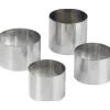 New Cercle à pâtisserie de 2" x 1.75" de haut en acier inoxydable (Nonette Ronde) Cuisson Et Pâtisserie