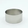 Discount Cercle à pâtisserie de 3" x 1.5" de haut en acier inoxydable (Nonette Ronde) Cuisson Et Pâtisserie