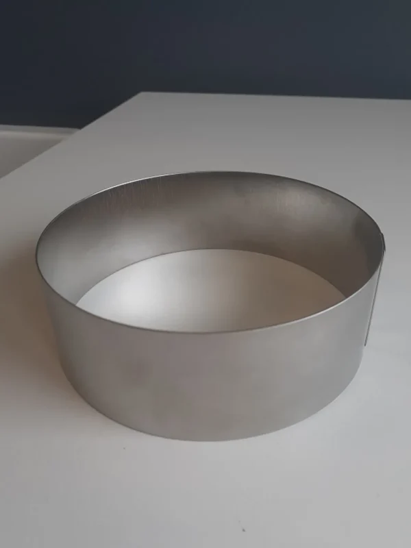 Outlet Cercle à pâtisserie de 5" x 1.75" de haut en acier inoxydable (Nonette Ronde) Cuisson Et Pâtisserie