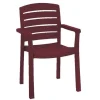 Outlet Chaise avec bras Acadia - Bordeaux Ameublement Commercial Pour Terrasses