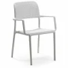 Online Chaise avec bras Bora - Bianco (blanche) Ameublement Commercial Pour Terrasses