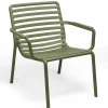 Clearance Chaise avec bras Doga Relax - Agave (verte) Ameublement Commercial Pour Terrasses