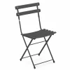 Online Chaise sans bras Arc en ciel - Antique Iron (noire) Ameublement Commercial Pour Terrasses