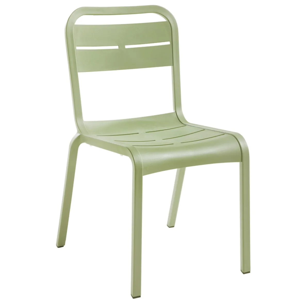 chaise_sans_bras_cannes___0-2.webp New Chaise sans bras Cannes - Sage Green (Verte) Ameublement Commercial Pour Terrasses