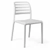 Best Chaise sans bras Costa Bistrot - Bianco (blanche) Ameublement Commercial Pour Terrasses