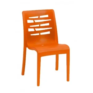 Sale Chaise sans bras Essenza - Orange Ameublement Commercial Pour Terrasses