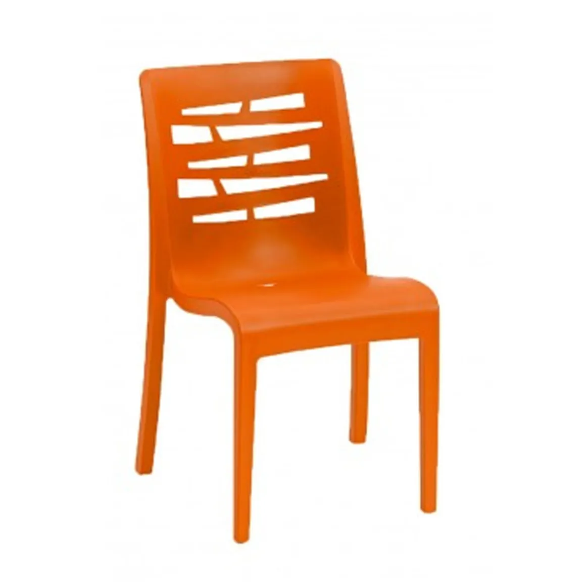chaise_sans_bras_essenza__0.webp Sale Chaise sans bras Essenza - Orange Ameublement Commercial Pour Terrasses