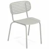 Online Chaise sans bras Mom - Antique Cement (grise) Ameublement Commercial Pour Terrasses