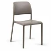 Online Chaise sans bras Riva Bistrot - Tortora (beige) Ameublement Commercial Pour Terrasses