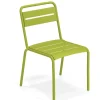 Best Chaise sans bras Star - Antique Green (verte) Ameublement Commercial Pour Terrasses